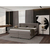 Boxspring Krevet Elodie 160/200 cm , sivobraon