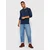 Pepe Jeans Majica z dolgimi rokavi Original Basic 2 PM508211 Mornarsko modra Slim Fit
