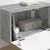 TV zidni ormar Siva Sonoma 60 x 31 x 29,5 cm Konstruirano drvo