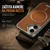 Maska za iPhone 17 6.3, Magsafe Urban Leather, Braon