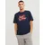 JACK & JONES Majica ZURI, modra, bela