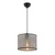 Opviq Luster Pie Hazeran, 25cmx25cm, Sivo-crni