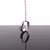 Triune Donut C-Ring Anal Egg with Chain 45/45mm