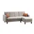ATELIER DEL SOFA Ugaona garnitura Polya Light Grey