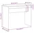 Stol staro drvo 90x40x72 cm konstruirano drvo