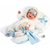 Llorens M740-77 oblačila za punčko NEW BORN, velikost 40-42 cm