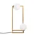 Opviq Stona lampa Corner-15021, 25x25x55 cm, IP20, Zlatne boje