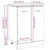 Vidaxl Spodnja omarica “Lyon” starinski les 60x46x81,5cm