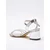 Trendyol Shoes Ženske sandale Takss25To00067, Srebrne