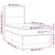 Vidaxl Box spring postelja z vzmetnico krem 90x190 cm blago