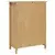 Ormar za vino HILL Medeno smeđa 79.5 x 40 x 107.5 cm
