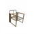 HANAH HOME Baštenska garnitura Fatsa 2+1+1 Grey