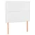 Vidaxl Box spring postelja z vzmetnico bel 100x200 cm umetno usnje