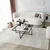 Hanah Home Klub sto Sun S409 85x35x85cm Crni