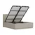 HANAH HOME Bračni krevet Kale 160 x 200 Stone