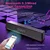 Soaiy Desktop soundbar SH02, RGB, Crni