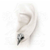 Uhani ALCHEMY GOTHIC - Rabeschadel Studs - E359