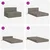 Sofa na razvlačenje Svjetlosiva 70 x 72 x 60 cm Tkanina