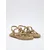 Trendyol Shoes Ženske sandale TAKSS25SD00056, Bež