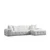 Atelier del Sofa Ugaona garnitura Pescara L2-Chl, 316x165 cm, Bela