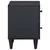 vidaXL vidaXL Nočna omarica Rjava 40 x 33,5 x 46 cm Masiven les manga, (5000091624)
