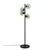 Opviq Podna lampa Benek-15-14535, 36x36x135 cm, IP20, Crno-zelena