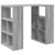 Stol s policom Siva Sonoma 90 x 50 x 75 cm Konstruirano drvo
