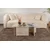 Hanah Home Klub sto Vetrino, 105x65x40cm, Bež