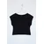 Trendyol Curve Ženska bluza Tbbss26Af00066, Crna