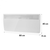 Klarstein Hot Spot Slimcurve, grijalica, 80 x 40 cm, 40 m2, 2000 W, 5 - 40 °C, IP24, bijela