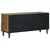 TV ormar s ladicama Smeđa 100 x 33,5 x 46 cm Čvrsto drvo manga