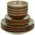 Creatable Jedilni Servis Reactive Nostalgic Cognac, 12-Delni