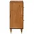 Vidaxl Stranska omarica 60x33x75 cm trden mangov les