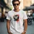Camiseta Majica sa štampanim printom Cam 314, Muška, Bela