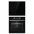 GORENJE Ugradni set BOSX6737EO6BG + ECT43BX, Staklokeramička ploča, Električna rerna, Crni