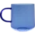 shumee STEKLENA SKODELICA ZA KAVO IN ČAJ 310 ml. 8,7 cm MODRA