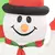 Ukrasni Djed Mraz i snjegović na napuhavanje s lukom LED 280 cm