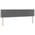 Vidaxl Box spring postelja z vzmetnico siva 200x200 cm umetno usnje