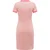 Ragwear Obleka Colaro zelena/roza/bela