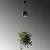 Opviq Luster Verde-15421, 20x20x148cm, IP20, Crni