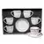 Sigma Set šoljica za kafu QRD2518-C, 6 komada, 140 ml, Beli