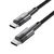 Tech-protect Kabel USB-C UltraBoost PD 60W 3A 0,25 m - siv