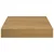Vidaxl Stenska polica Rjava 23 x 23,5 x 4 cm Konstruiran les