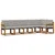 Set vanjskih sofa s jastukom 6 pcs Prirodna i svijetlo siva