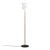 Aberto Design Podna lampa Tulip 13816 , 30 x 30 x 168 cm, 250 cm Kabl, E27, Zlatne boje