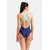 ARENA Enodelne kopalke LIGHT PRO BACK LB modra/voda