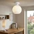 BRILAGI - LED plafonsko svetlo RETRO GLASS 1xE27/60W/230V prečnik 15 cm belo