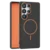 Leather Grip MagSafe maska za Samsung Galaxy S24 Ultra - Crna
