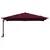 Vrtni suncobran Bordeaux Crvena 248,5 x 247,5 x 160 cm