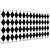 Decormat Namizna podloga Pattern in diamonds 100x50 cm